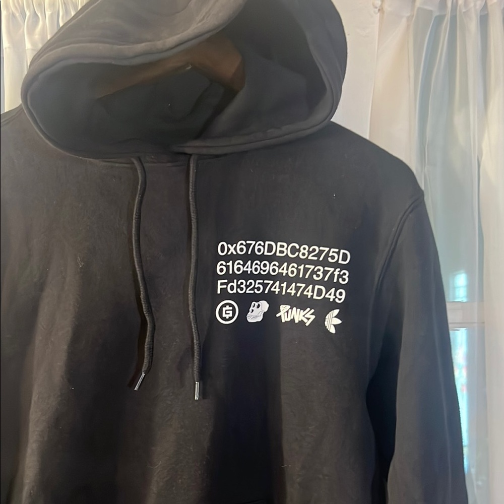 Adidas x Bored Ape Yacht Club x Punks Comic Into The Metaverse Hoodie Size XS - Picture 3 of 13